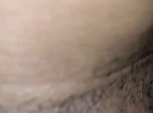 Digging deep in my wife's ass.