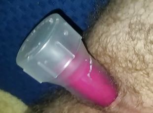 Amateur anal masturbation
