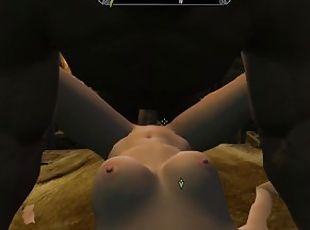 Sex for the first time! Pleasing a virgin!  Skyrim Adult Mods