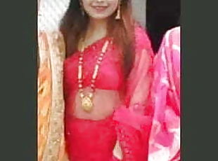 I am back howz my look in red hot saree 