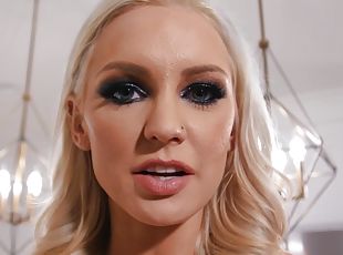 Blonde Domme-Ination in Black Leather Boots Kenzie Taylor, Keiran Lee - reality hardcore