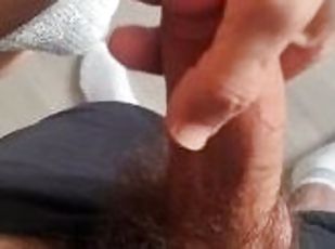 Hairy Arab Top gets handjob