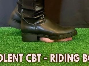 Riding Boots Hard Cock Trample, Stomp, Heels Crush, Bootjob with TamyStarly