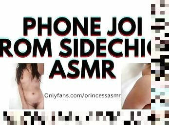 phone JOI from sidechick audioporn