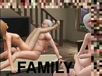 The sim family swingers