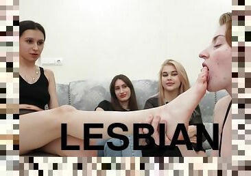 Lesbian domination kinky fetish video
