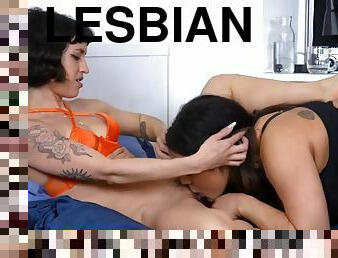 Sulema Vasquez and Mila Gold - lesbian - amateur - brunette - dildos - homemade - Latina - masturbation - mature - POV - AfterGl Amateur Brunette