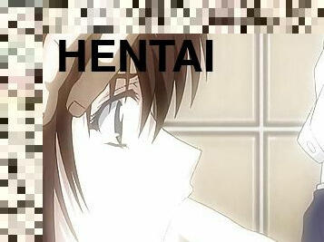 Young man fucks teen hottie in bathroom - Hentai Cartoon