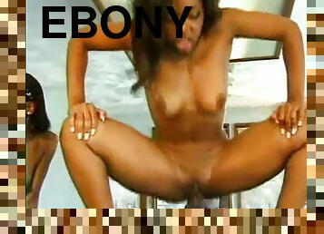 Ebony s gangbang