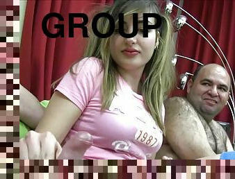 latino, sexo-en-grupo