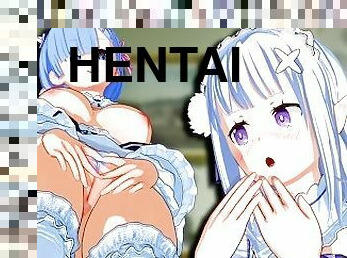 Re:Zero - Rem X Futa Emilia Hentai