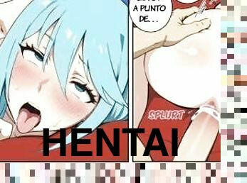 Follando el hermoso culo de la diosa aqua