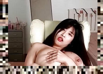 Amateur, asian, big-tits, solo, webcams, korean