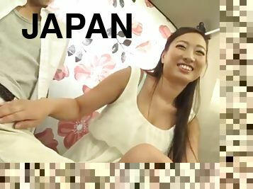 Japanese picked up and convinced to have sex with a friend