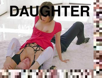 Daddy Loves Sucking His Step Daughters Pussy