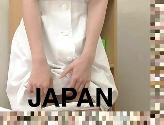 asiatisk, sygeplejerske, orgasme, skønheder, pikslikkeri, læge, japans, fingering, kær, pragtfuld