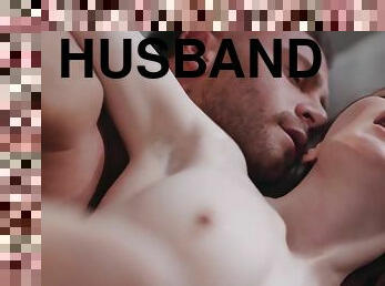 Filthy husband cheats on his wife with Hazel Moore