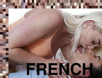 Lesbea - French Young Babe Loves Blond Hair Babe Girlfriend 1 - Megane Lopez