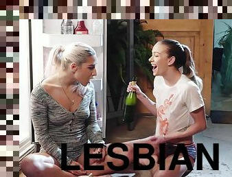 Ravishing lesbians can't get enough of each other
