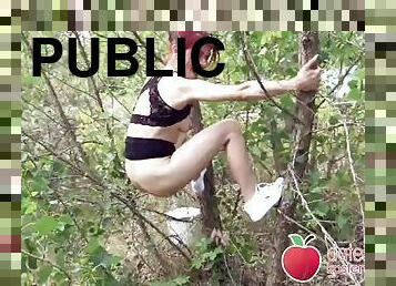 Real date! public pickup & fucked in tree! jenny dates66.com