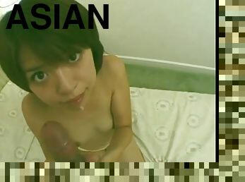 Asian girls shine at sucking dicks