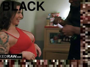 BLACKEDRAW Well-Rounded Beauty Fucks BIG BLACK COCK HARD on first Date - Ivy lebelle