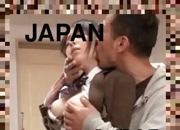 Japanese teacher private sex lesson teen and mommy