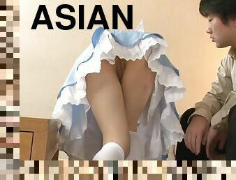 Hard Dick In Asian Girl's Wet Cunt