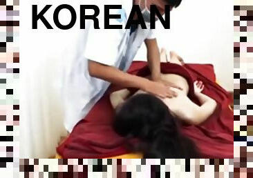 Cute korean asmr massage full body with perfume massage