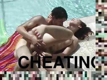 Cheating teenage wife makes a video