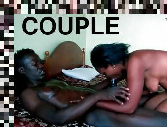 Real ghana couple homemade sex tape