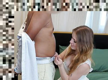 Fiona Sprouts In Submissive Blonde American Nympho Hardcore Interracial Audition