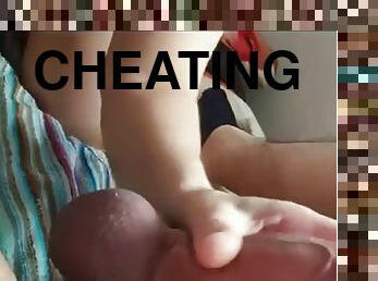 She wants to try cheating i record her