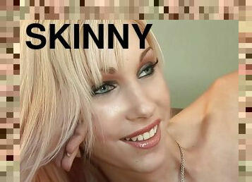 Skinny Kristina hot erotic photoshoot