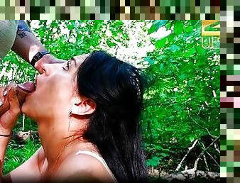 Romantic Forest Blowjob