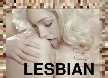 Dirty lesbians love to lick pussies while fingering each other