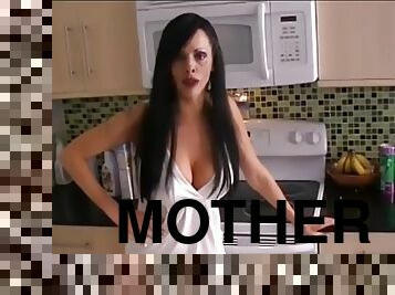 Son fucks mother in the kitchen