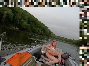 Creampied Me On The Lake In OurBoat