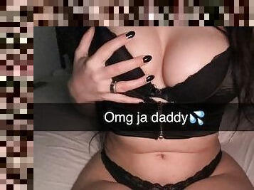 18 Jährige Schlampe betrügt ihren Freund auf Snapchat und wird Anal gefickt /Cuckold /Creampie/Anal