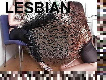 lesbisk, hardcore, bdsm, føtter, blond, fetisj, latex, brutal, dominans, brunette