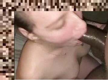 Love It When She Gives Sloppy Head And Swallows All The Cum
