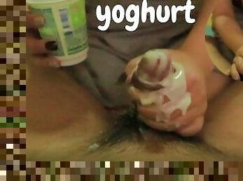 ?????????????????????????? Cock yoghurt and massage !!