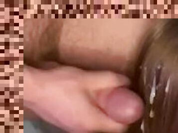 baignade, masturbation, amateur, ejaculation-sur-le-corps, énorme-bite, branlette, ejaculation, blonde, douce, mignonne