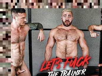 Tatted StepDaddy & Jock Stepson Spitroast Beefy Trainer - NextDoorTaboo