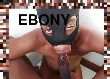 Ebony Jamaican Beauty Comes Over To Suck My Cock