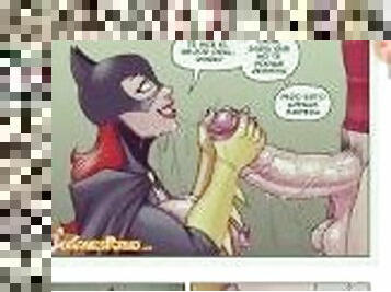 Robin y batichica sexo extremo  hentaixx