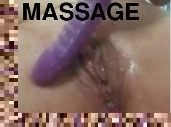 masturbation, lesbisk, massage