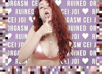 Ruined Orgasm CEI JOI for Good Boys by FemDom Goddess Nikki Kit