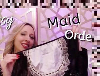 Goddess Anastasia's Sissy Maid Orders Promo