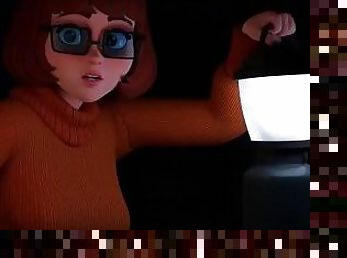 SEXY VELMA FROM CARTOON  IN THE DICK HAUNTE